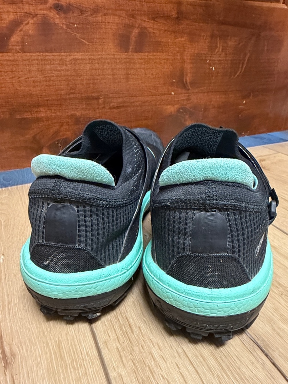 Speedland GlPDX Black and Teal Running Shoes Men’s 12.5 - Picture 3 of 4